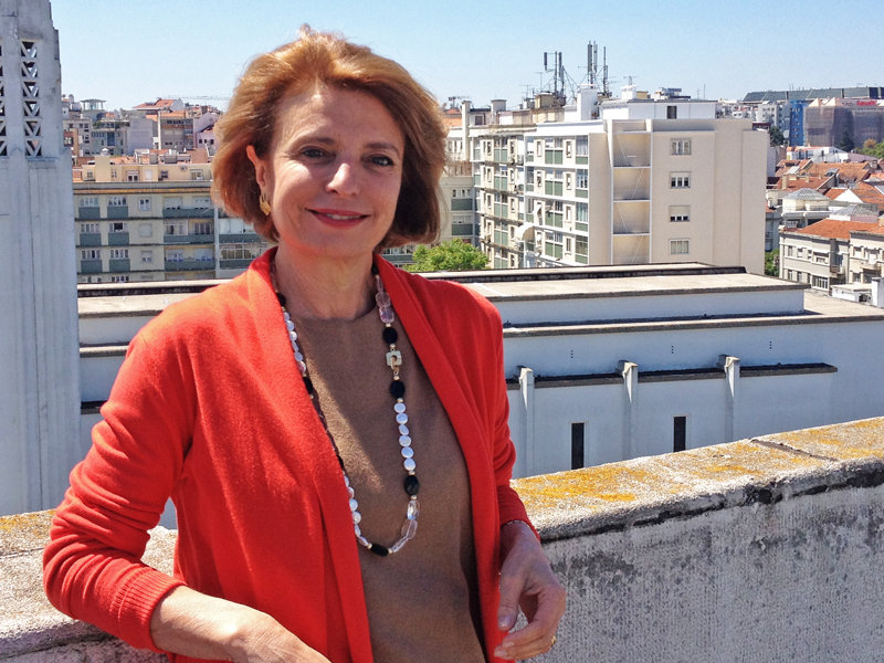 Sobre Isabel Alçada na Alfândega do Porto