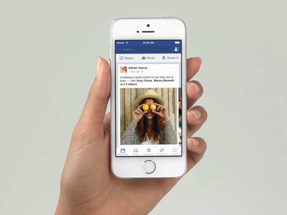 Sobre Facebook com mais amigos no feed de notícias